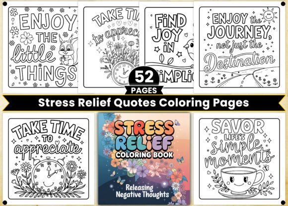 Download Stress Relief Quotes Coloring Pages - Stress relief Collection
