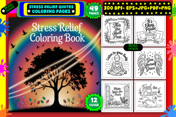 Download Stress Relief Quotes Coloring Pages - Stress relief Collection