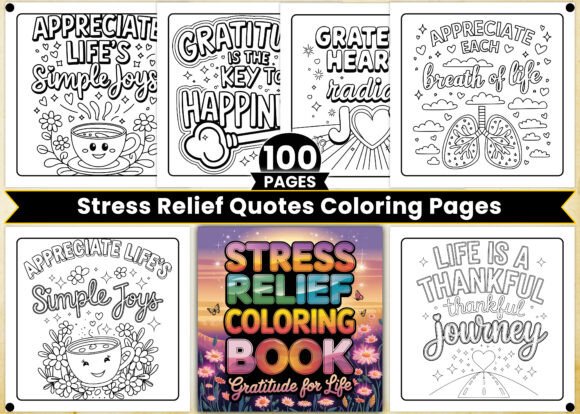 Download Stress Relief Quotes Coloring Pages - Stress relief Collection