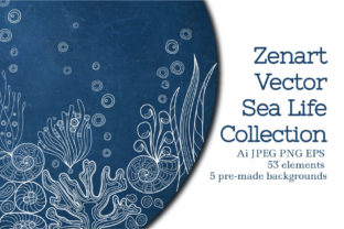 Download Zenart Vector Sea Life Collection - Zenart Collection