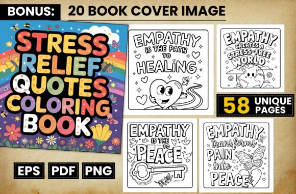 Download Stress Relief Quotes Coloring Pages - Stress relief Collection