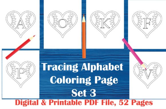Download Alphabet Coloring Book Set 3 - Baseball - Premium Bundle