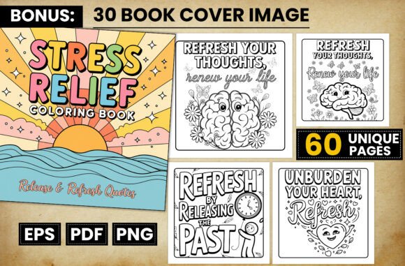 Download Stress Relief Quotes Coloring Pages - Stress relief Collection