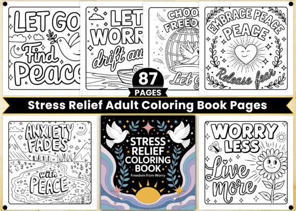 Download Stress Relief Adult Coloring Book Pages - Stress relief Collection